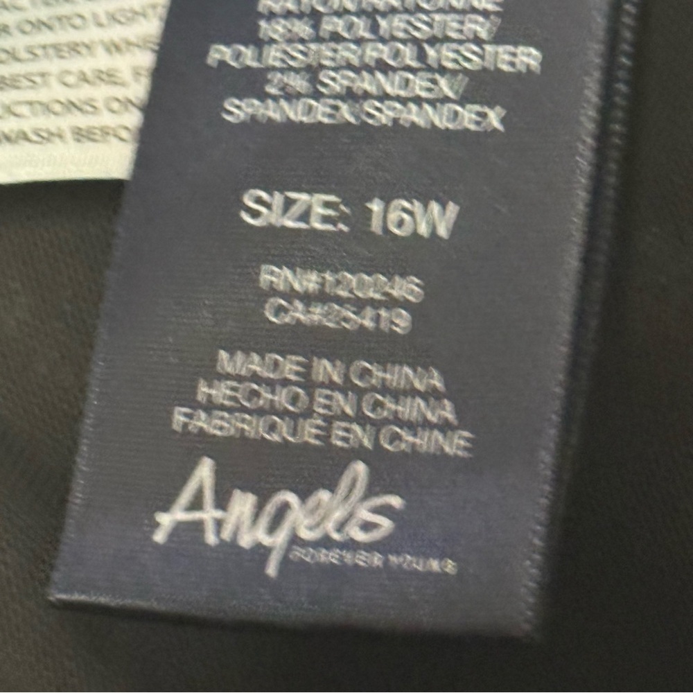 Angels Everluxe Sculpt Skinny Jeans size 16W Stretch waist comfort - Picture 7 of 11